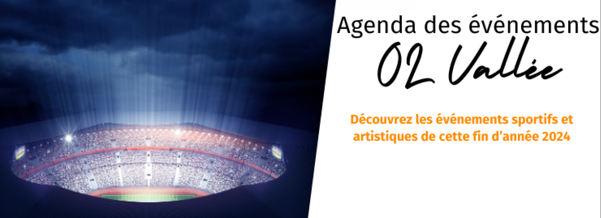 OL Vallée - Calendrier des événements 2024